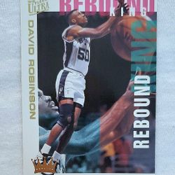 (Lot of 10 cards) 1995 Fleer Ultra Rebound King #8 David Robinson San Antonio Spurs Wholesale Lot