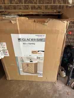 Glacier Bay 30 in Vanity with Vanity Top