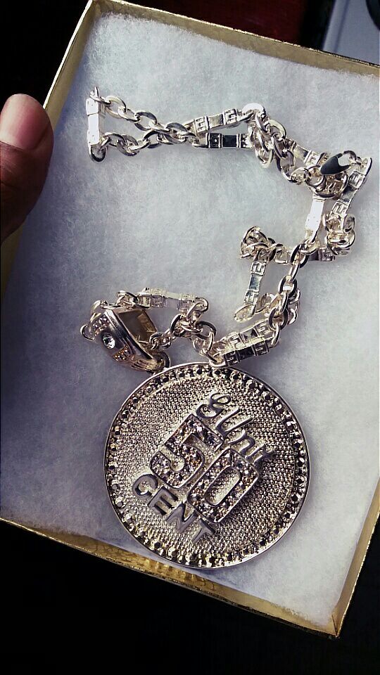 ICED OUT VINTAGE G-UNIT NECKLACE