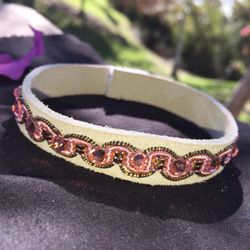 Handmade Suede Pet Collar