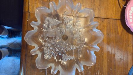 Christmas candy tray