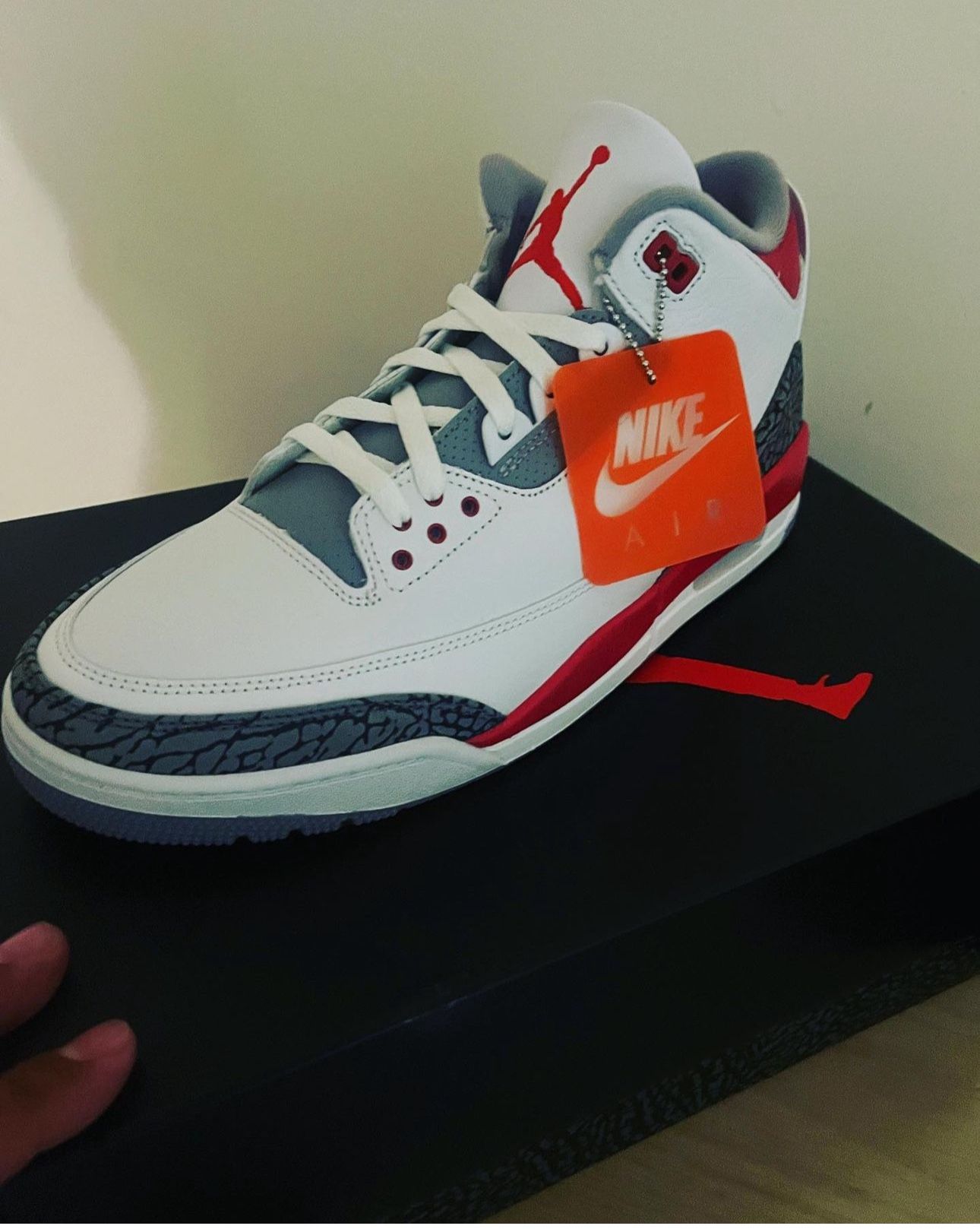 Air Jordan 3 Retro Fire-Red