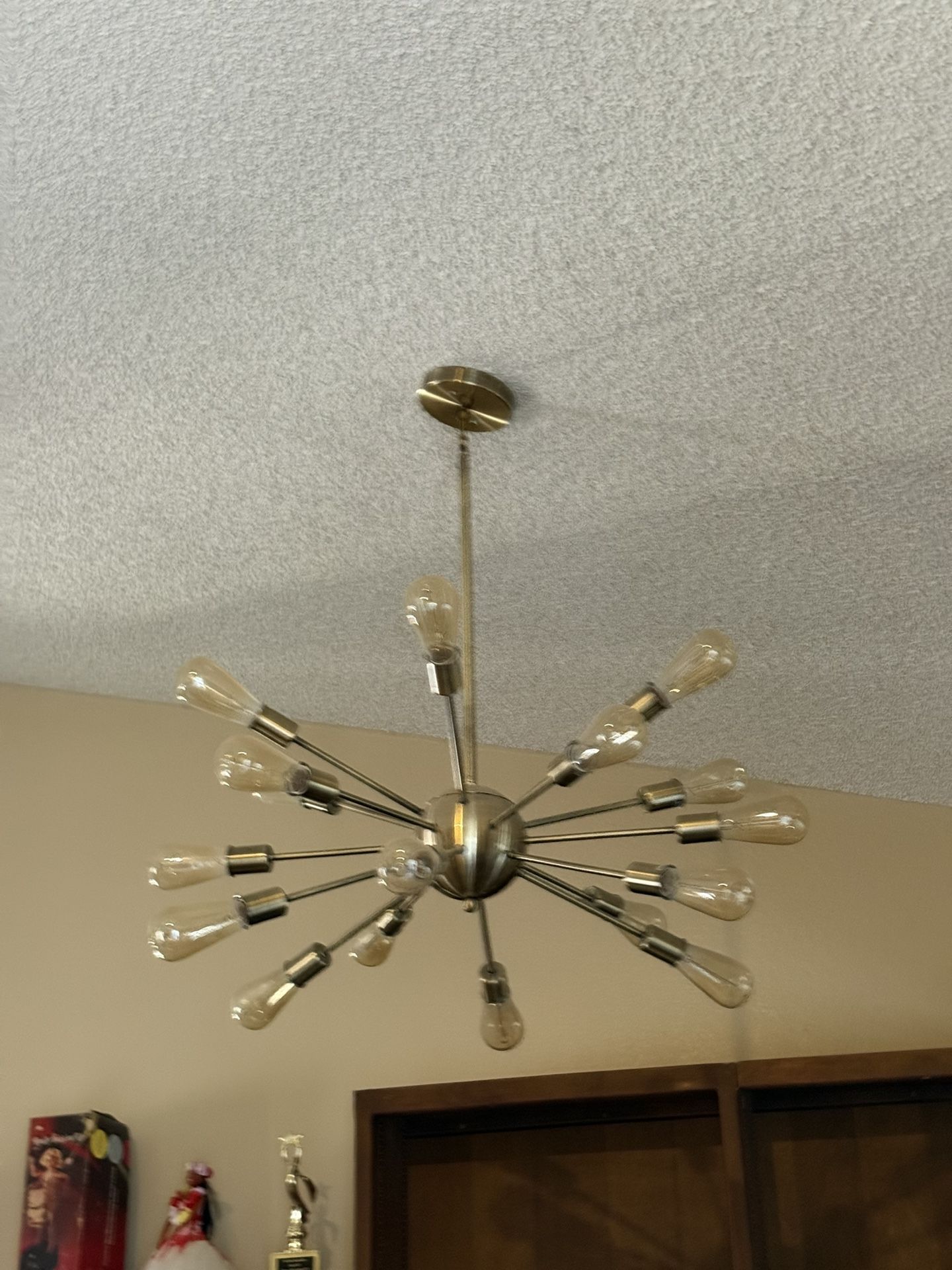 17-light Gold Chandelier