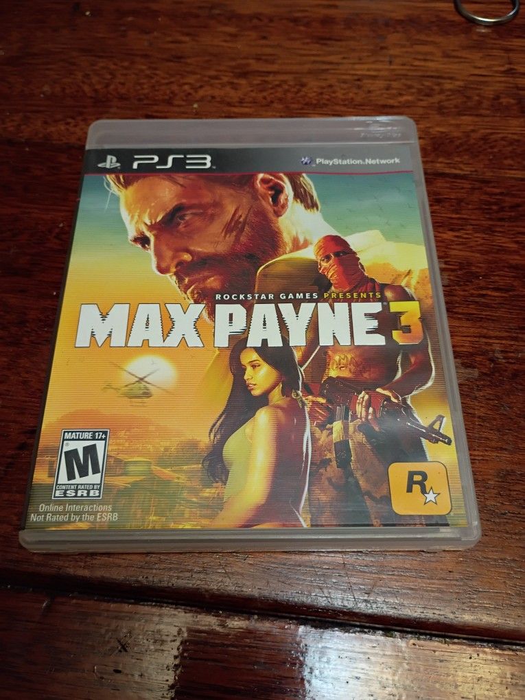 MAX PAYNE PS3