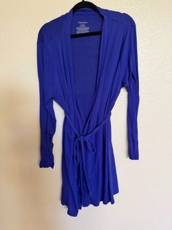 Xhilaration Blue Lightweight Robe – L/XL