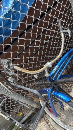 blue bike