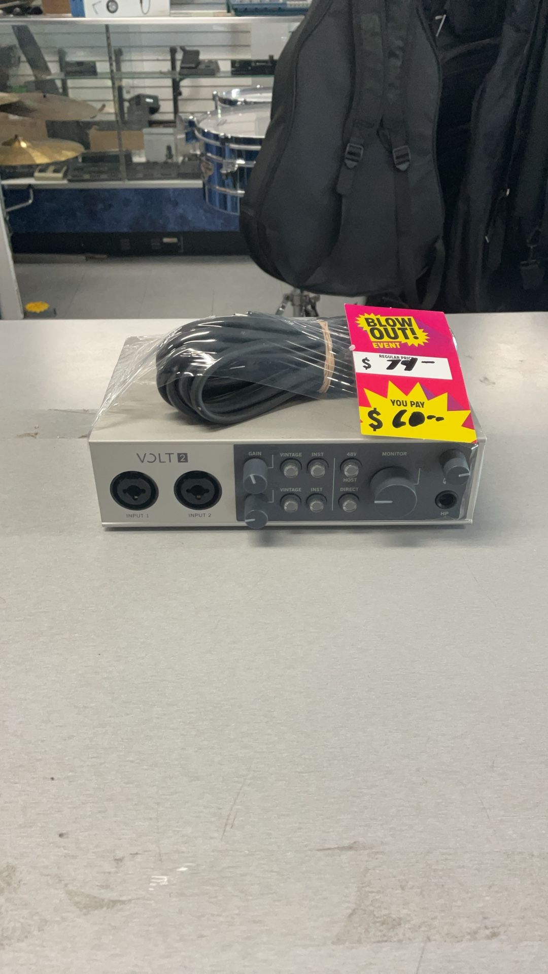 Universal Audio Volt 2 USB Recording Studio Device