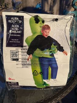 Morph Inflatable Alien Pick Me Up Kids Costume