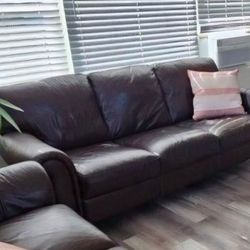 Leather Couch