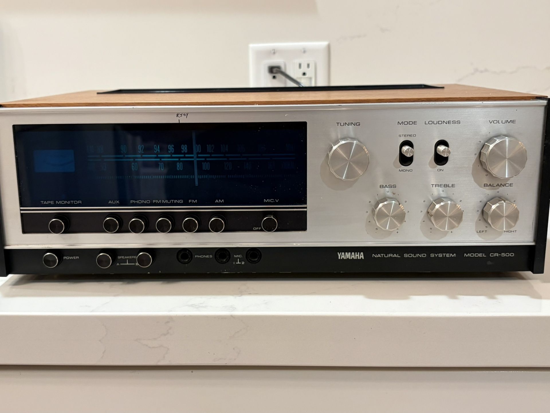Rare Yamaha CR-500 Receiver AM-FM