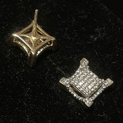 1/2 Carat Diamond Earrings 