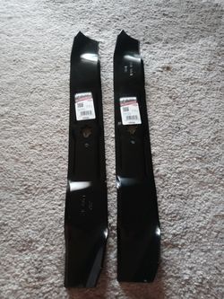Copperhead lawn mower mulching blades - 21 3/16"