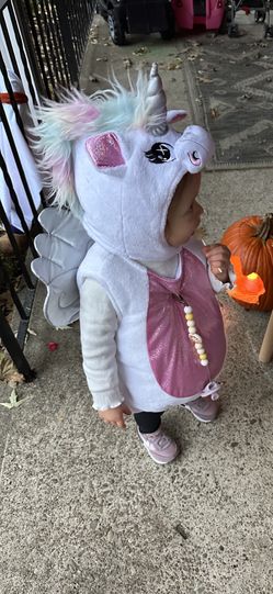Unicorn Kids Costume, Fits 18 month - 2t