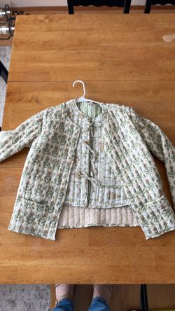 Quilted coat and vest