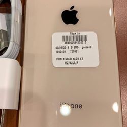 Apple iphone 8 64gb unlocked sold with warranty