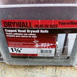Cupped Head Drywall Nails $20