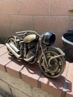 Iron Homemade Motorcycle Model