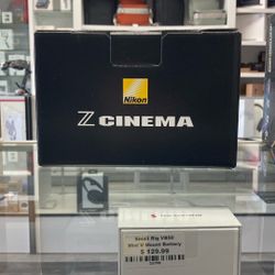 Nikon ZR Open Box Limited Time Sale 
