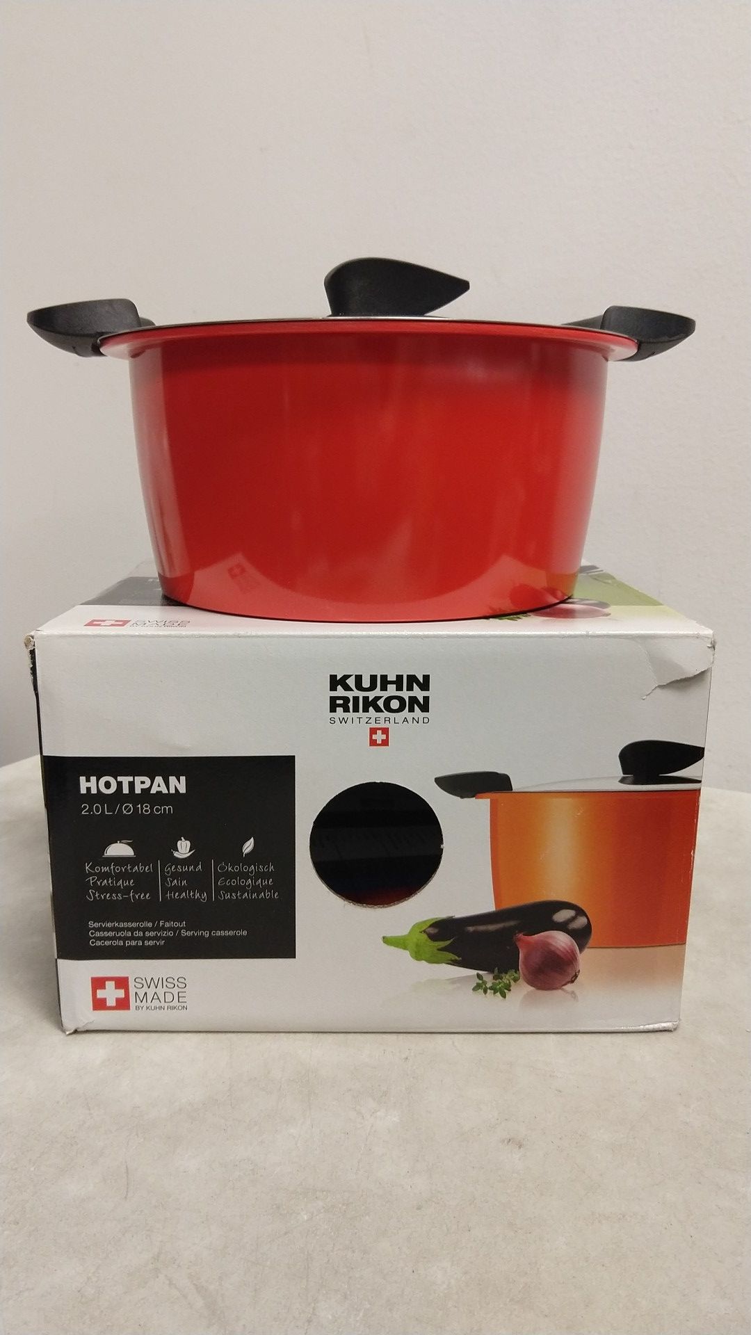 Kuhn Rikon 2Qt Hotpan Casserole New!