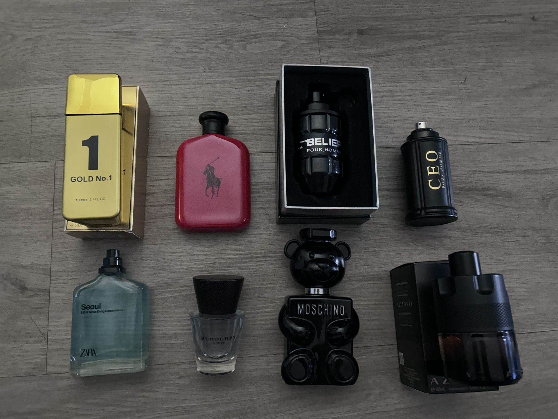 Men Colognes Bundle