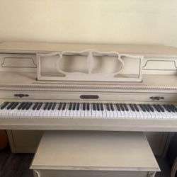 Piano Including Bench For Sale