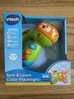 Spin & Learn Flashlight Toy