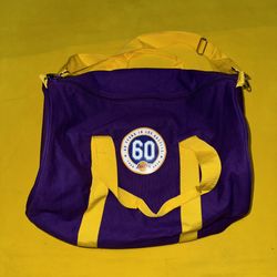 Lakers duffel  60th Anniversary 