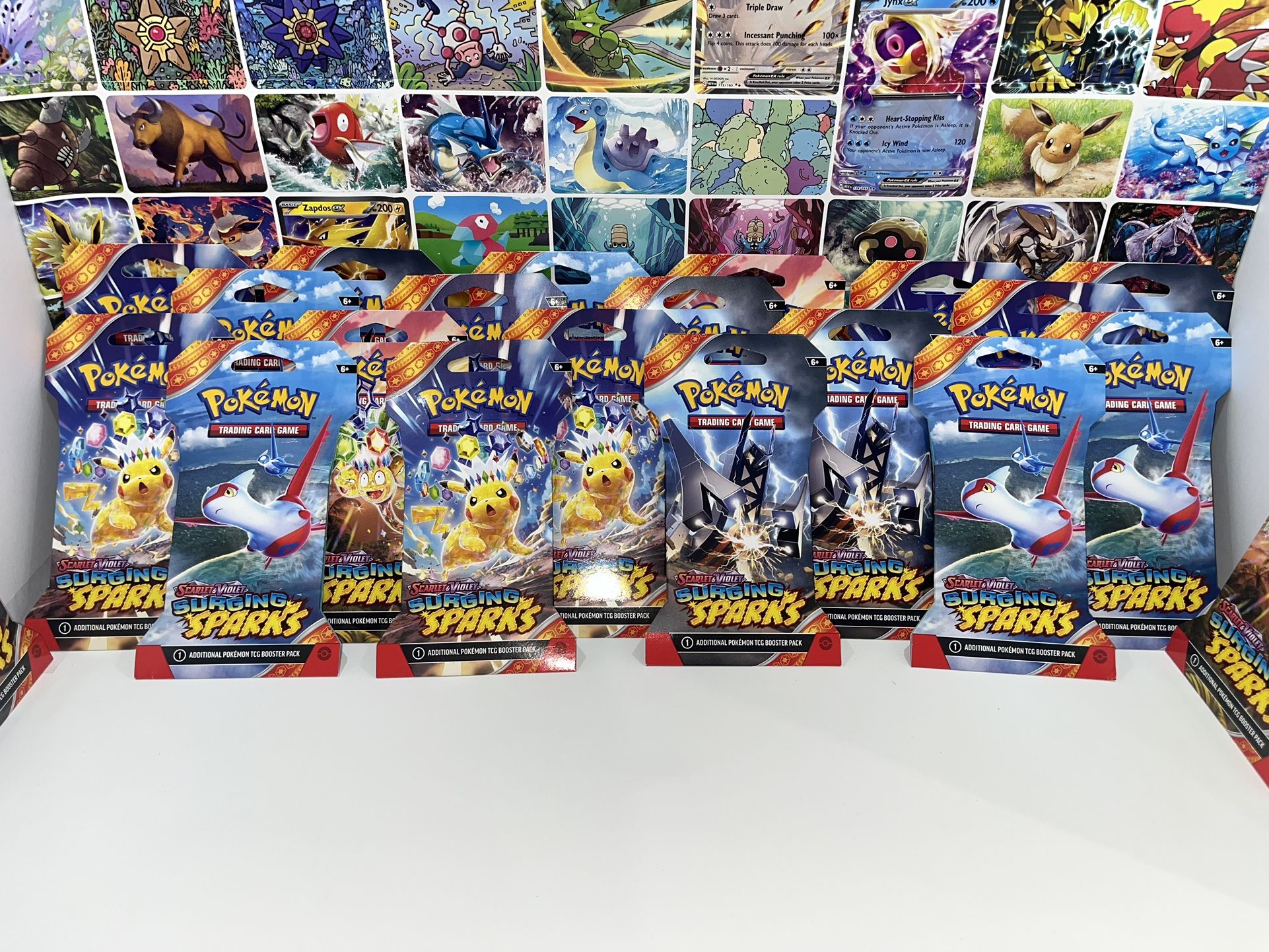 Surging Sparks Sleeved Booster Pack
