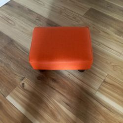 Small Orange Stool