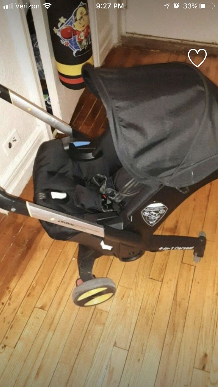 Foldable car seat