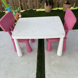 Mini Table With Chair 