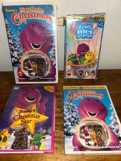 Vintage Barney DVDs & VHS