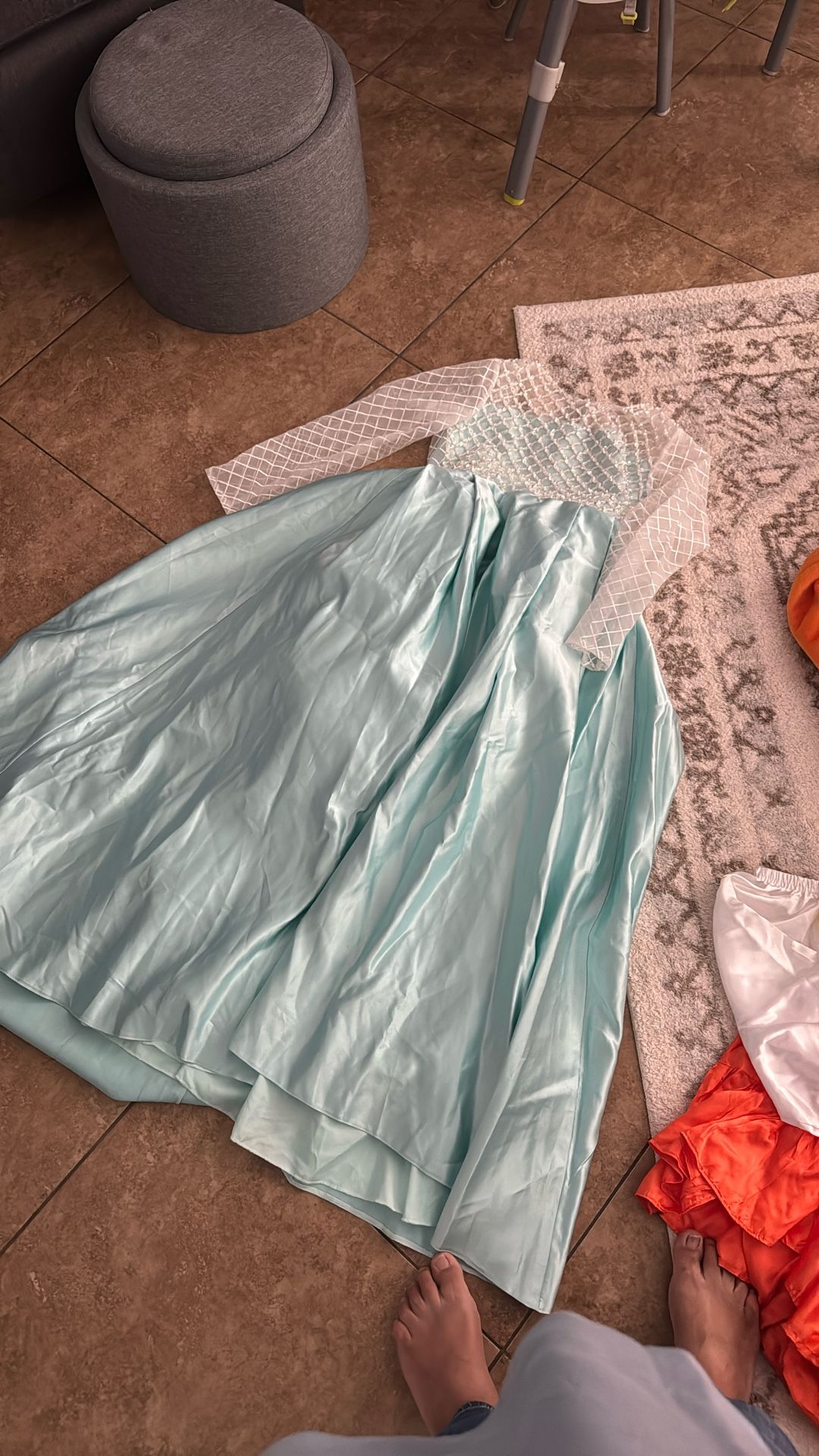 Elsa Halloween Costume Dress New