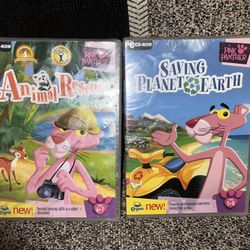 New Vintage Pink Panther Cd-Roms