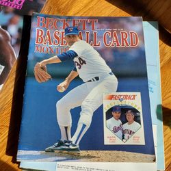 Beckett Baseball Card Monthly October 1989 W Nolan Ryan