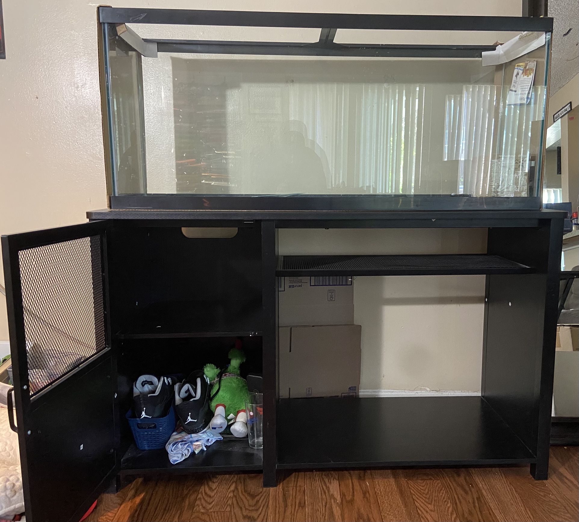 55 Gallon Fish Tank With A 55-75 Gallon Fish Tank Stand BRAND NEW