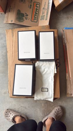 Gucci Boxes and Bags
