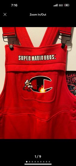 Champion Mario Overalls