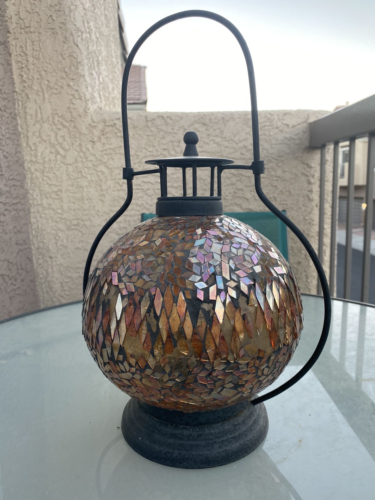 Decorative lantern from pier one