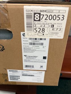 NEW SEALED HP Pavilion 590-p0016 Desktop PC – Never Opened