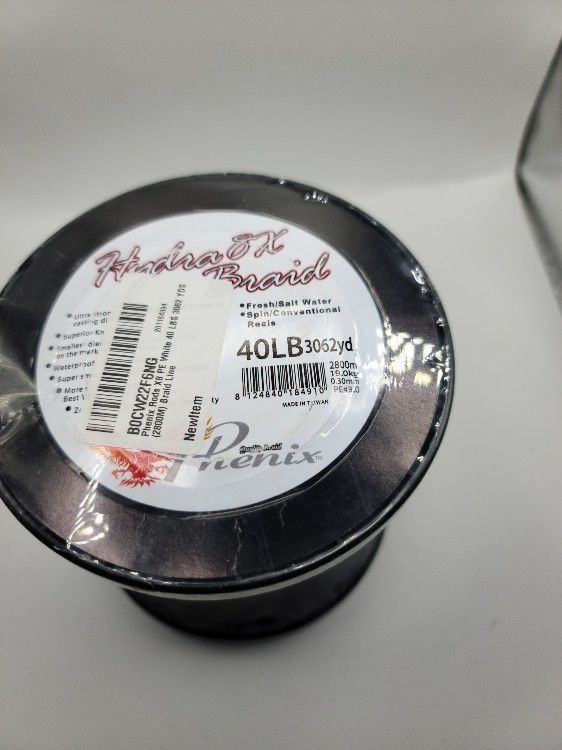 Phenix Hydra 8x 8 Strand Braided Fishing Line 