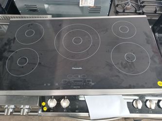 Thermador 36" stainless trim induction glass-top cooktop - Free delivery