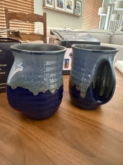 Handmade hand warmer mugs
