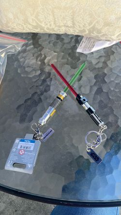 Star Wars light up key chains