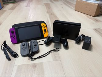 Nintendo Switch with extras