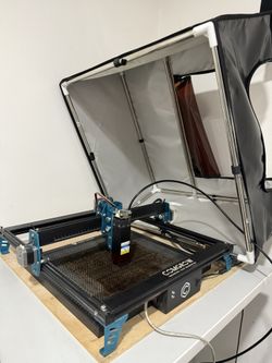 Comgrow Z1 10W Laser Engraver + Air Assist + Rotary + Enclosure 