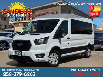 2024 Ford Transit 10 psngr, T-350 148" Med Roof XLT, Lthr