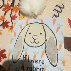New JellyCat Rabbit Board Book