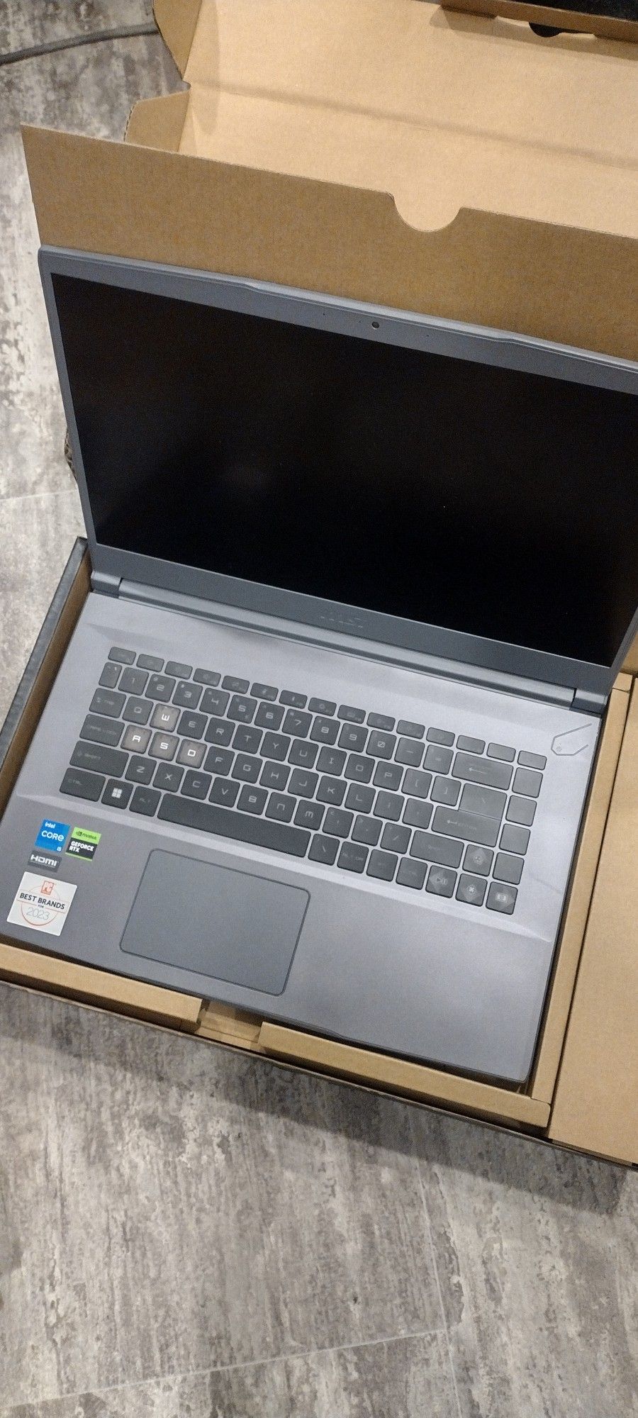 MSI 15' thin Gaming Laptop