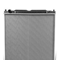 DNA Motoring OEM-RA-2(contact info removed) Factory Style Aluminum Cooling Radiator Compatible with 2005-2007 F250 F350 Super Duty